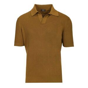 Zegna Men Knit Polo Shirt